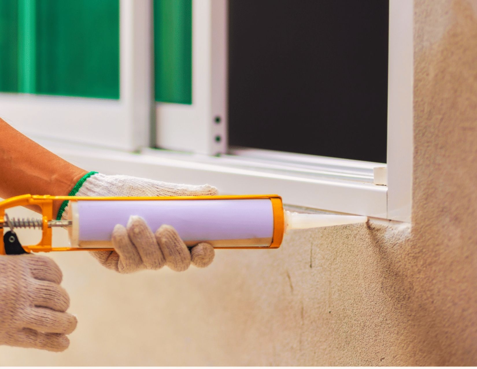 Professional caulking and weatherproofing handyman service Yuma AZ